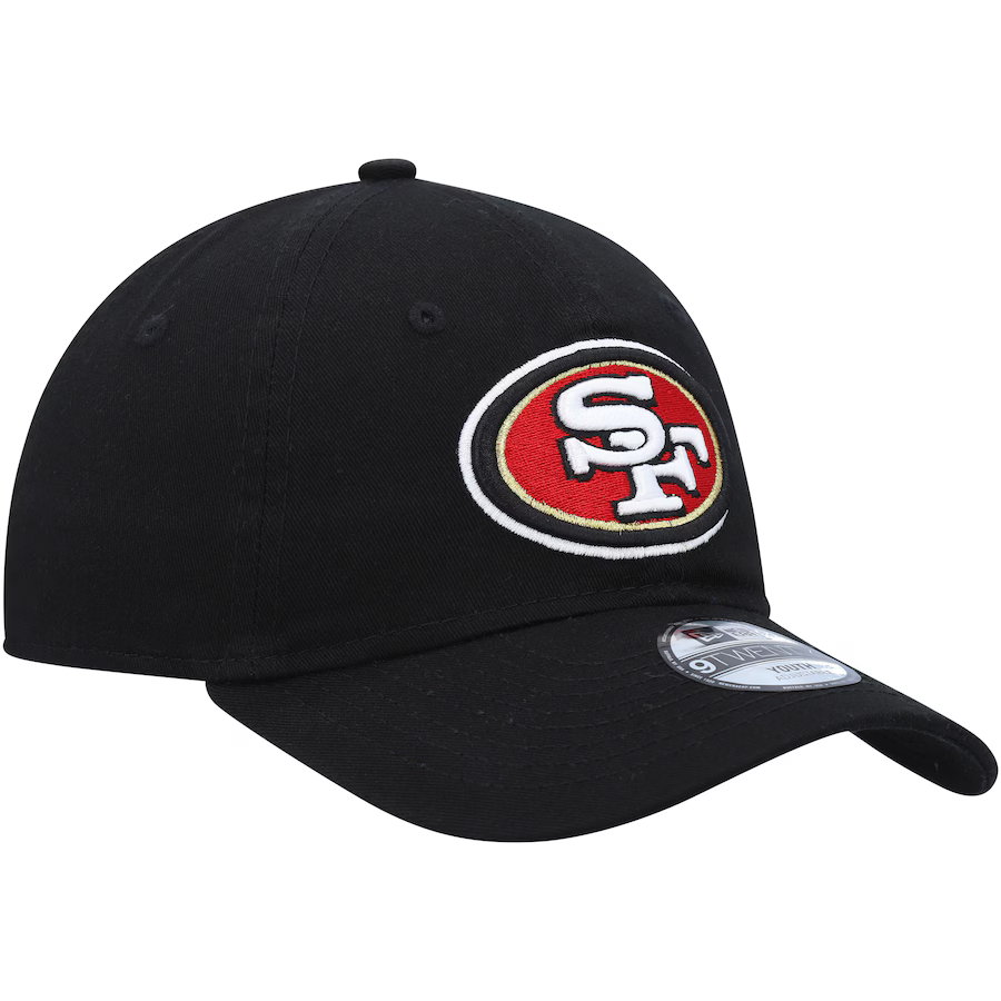 New Era San Francisco 49ers Core 2.0 Classic 9TWENTY Adjustable Hat-Black