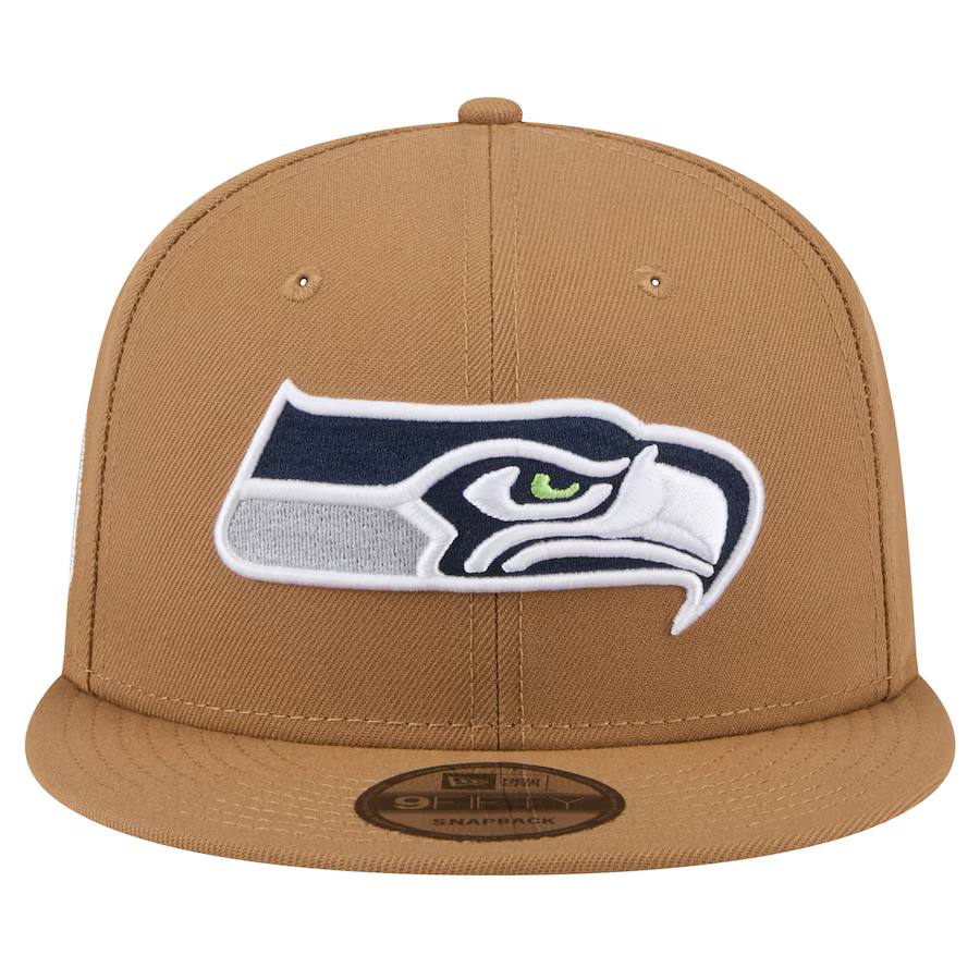 New Era Seattle Seahawks Color Pack 9FIFTY Snapback Hat - Brown
