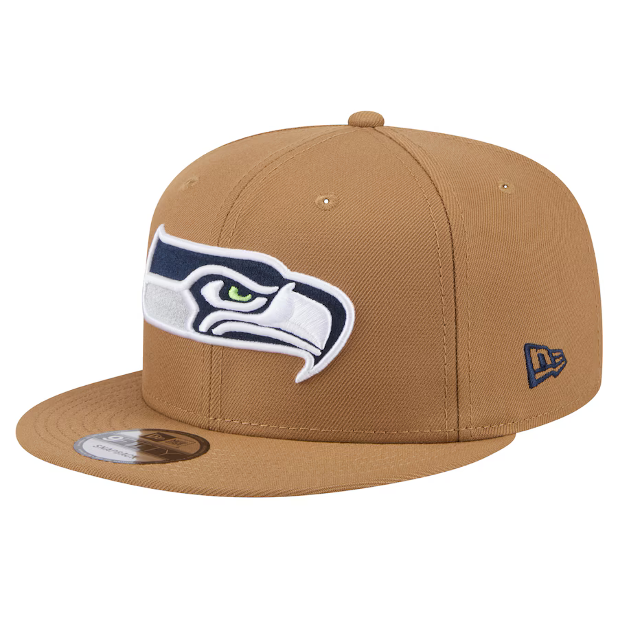 New Era Seattle Seahawks Color Pack 9FIFTY Snapback Hat - Brown