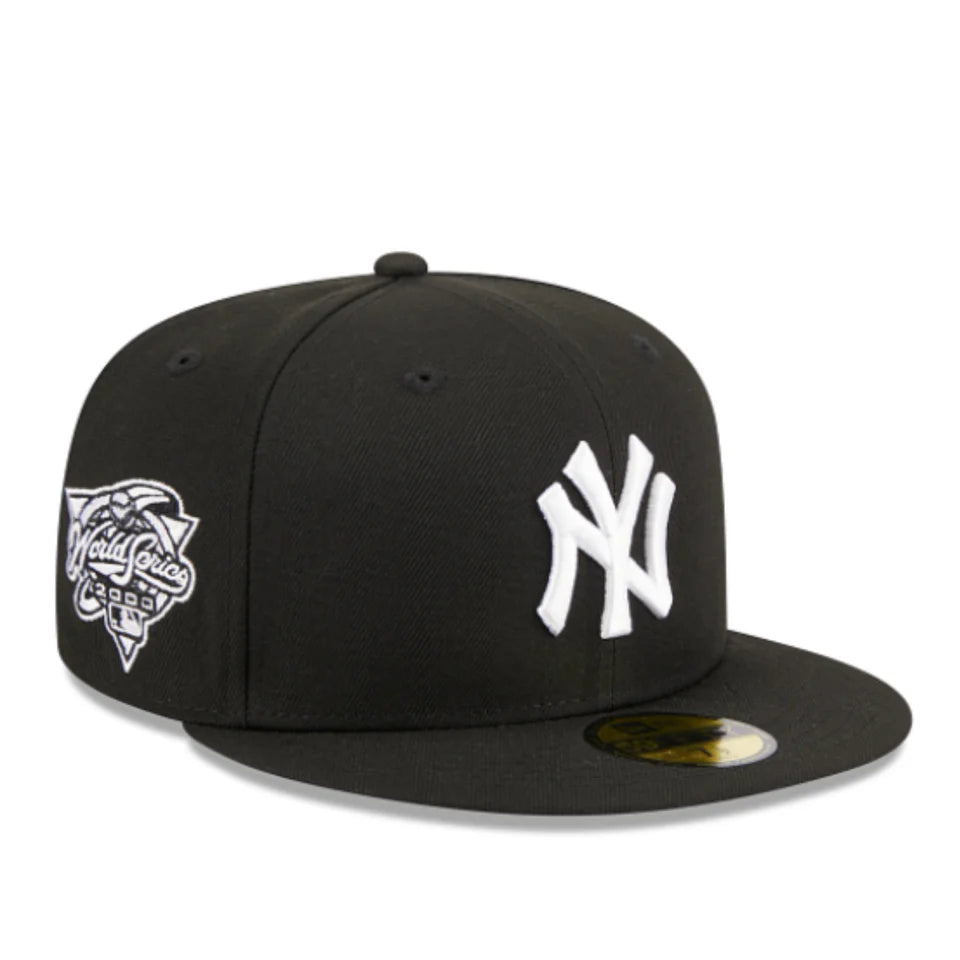 NEW ERA NEW YORK YANKEES 2000 SUBWAY SERIES SIDE PATCH 59FIFTY -BLACK/WHITE