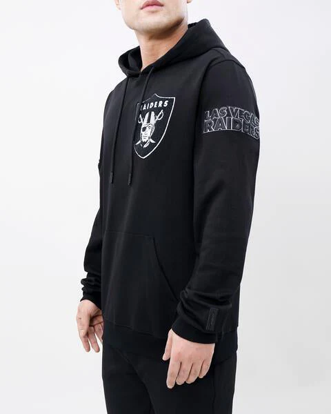 PRO STANDARD LAS VEGAS RAIDERS CLASSIC CHENILLE DK PO HOODIE