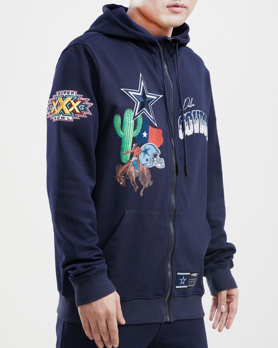 DALLAS COWBOYS HOME TOWN DK FZ HOODIE