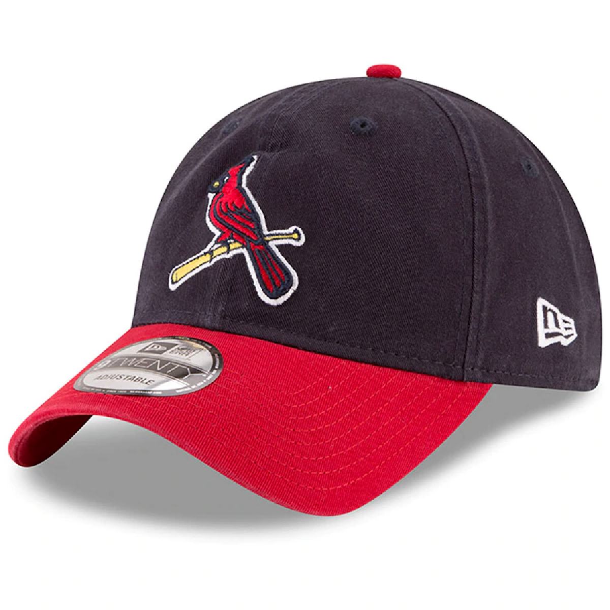 St. Louis Cardinals New Era Navy/Red Alternate 2 Replica Core Classic 9TWENTY Adjustable Hat