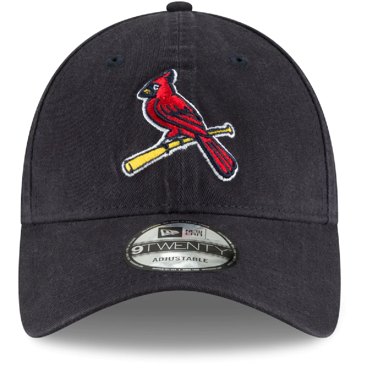 St. Louis Cardinals New Era Navy Core Classic Secondary 9TWENTY Adjustable Hat