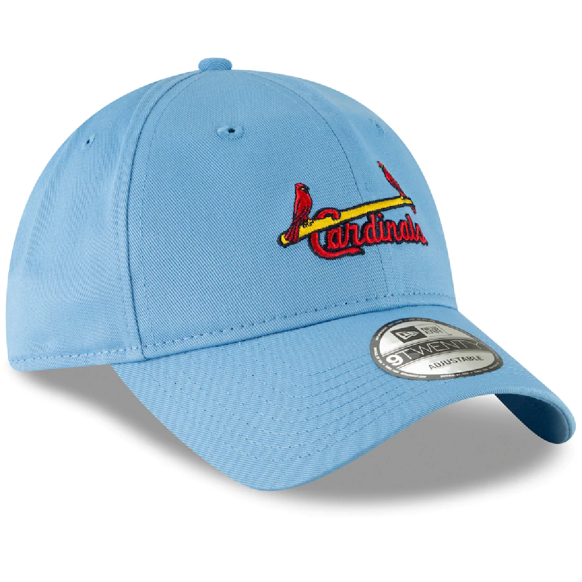 St. Louis Cardinals New Era Light Blue Cooperstown Collection Core Classic Replica 9TWENTY Adjustable Hat