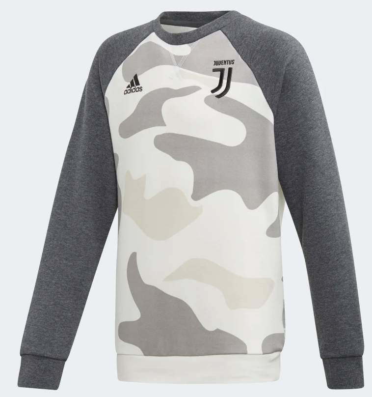 ADIDAS YOUTH JUVENTUS CREW SWEATSHIRT