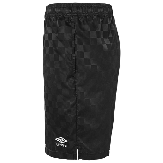 Umbro Men's Checkerboard Shorts- Black