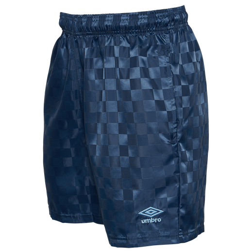 Umbro Men's Checkerboard Shorts- Navy