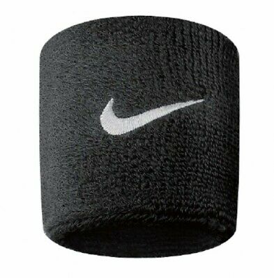 Nike Swoosh Wristbands-Black