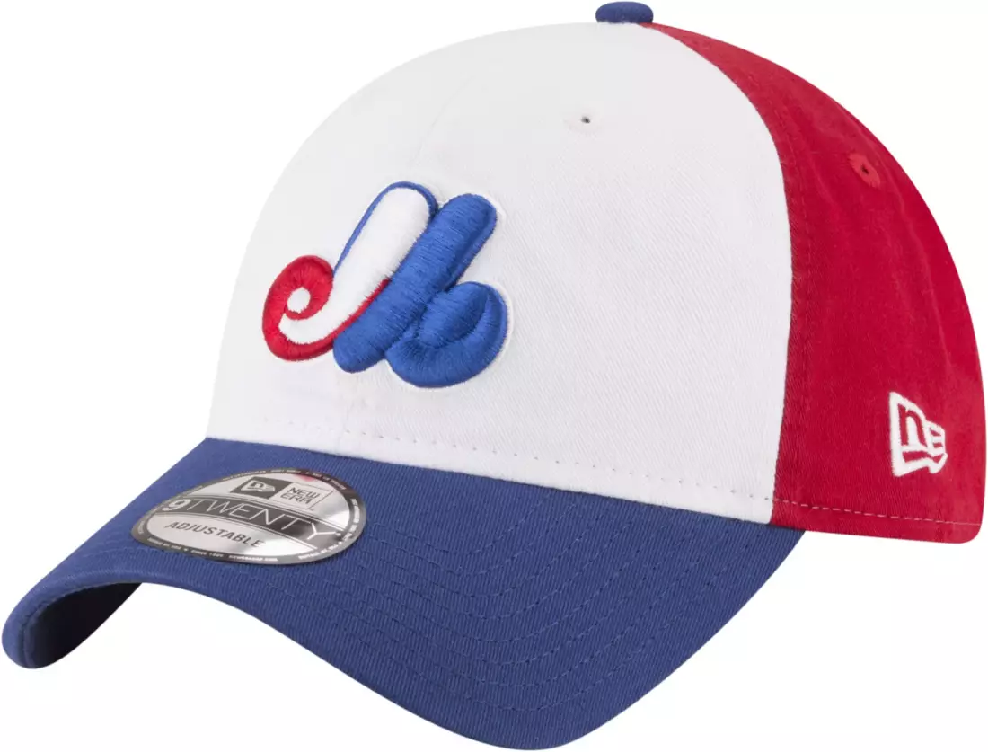 New Era Men's Montreal Expos Cooperstown Core Classic 9Twenty Adjustable Hat