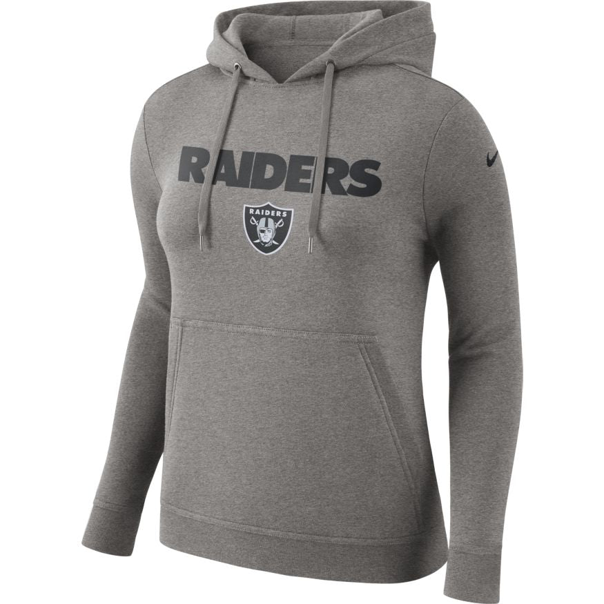 NIKE NFL RAIDERS WOMEN FLEECE PULLOVER HOODIE