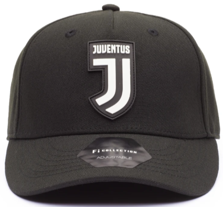 FI COLLECTIONS JUVENTUS CULT ADJUSTABLE HAT-BLACK/WHITE