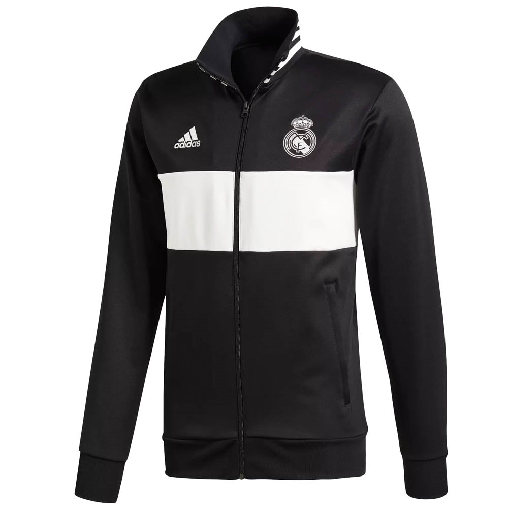 Real Madrid 3Stripes Track Jacket Top