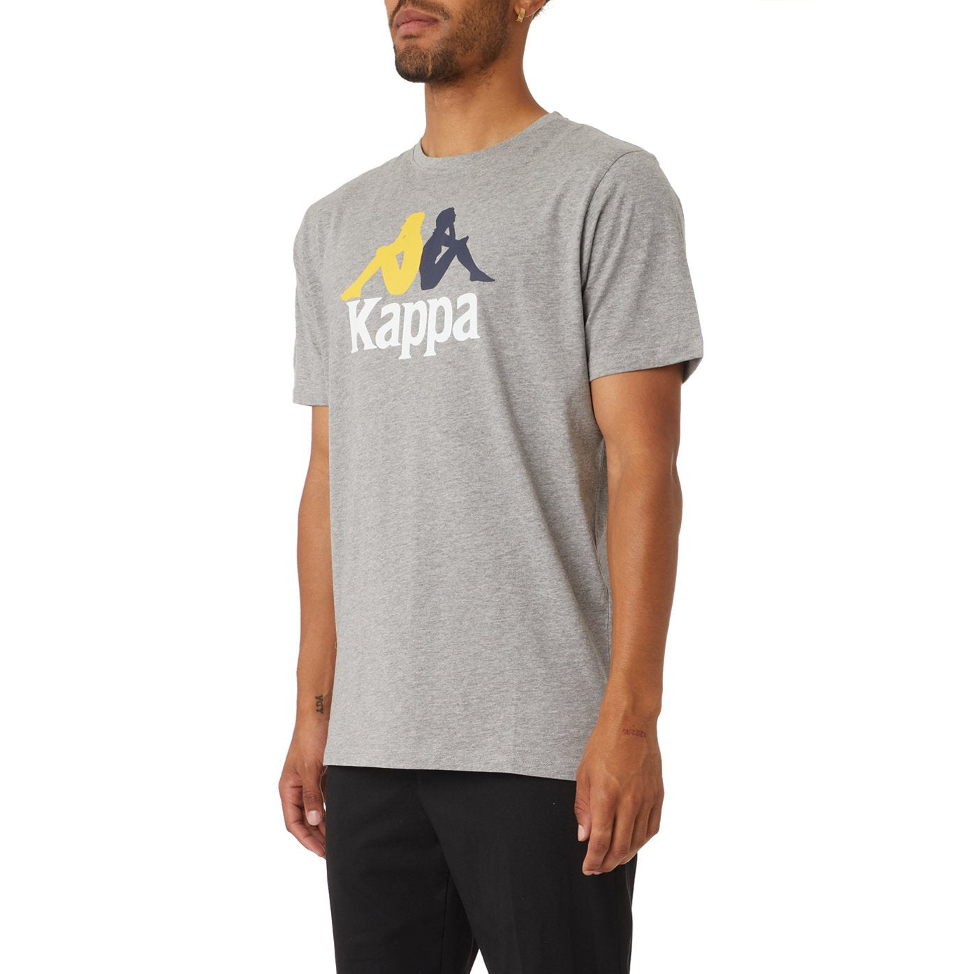 Kappa Men's AUTHENTIC ESTESSI T-SHIRT - GREY