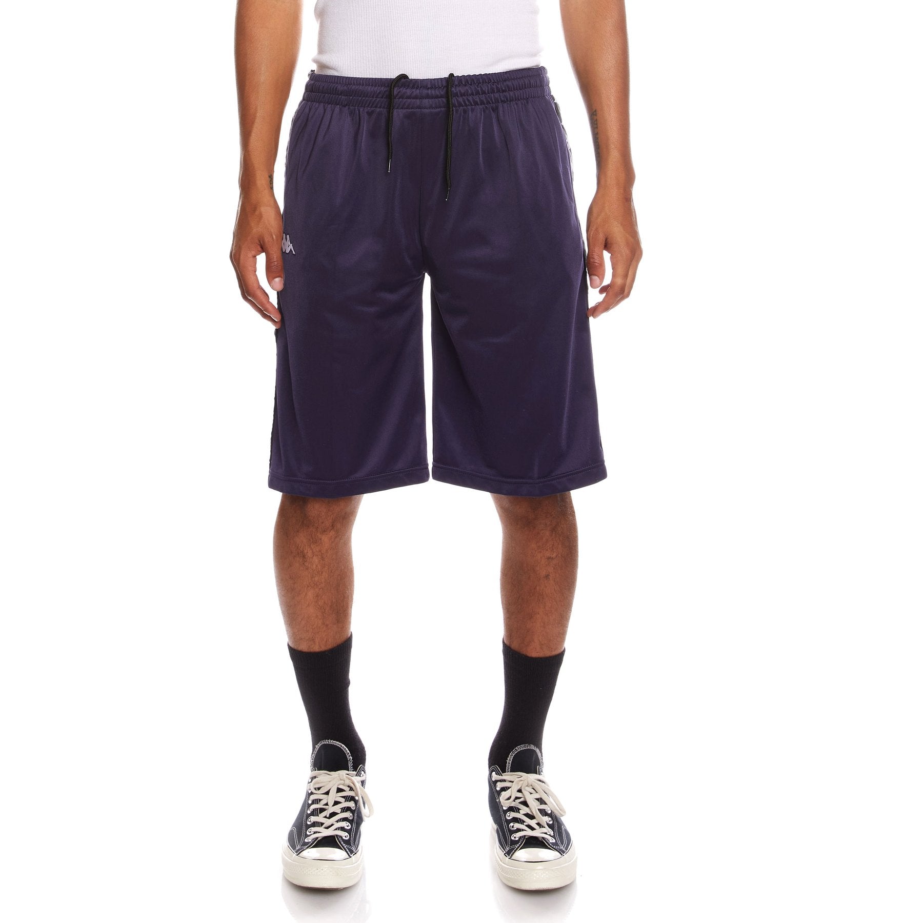 KAPPA 222 BANDA TREADWELLZ SHORTS - NAVY BLACK