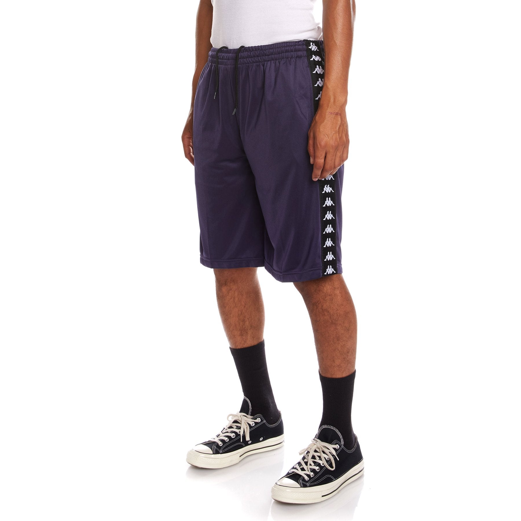 KAPPA 222 BANDA TREADWELLZ SHORTS - NAVY BLACK