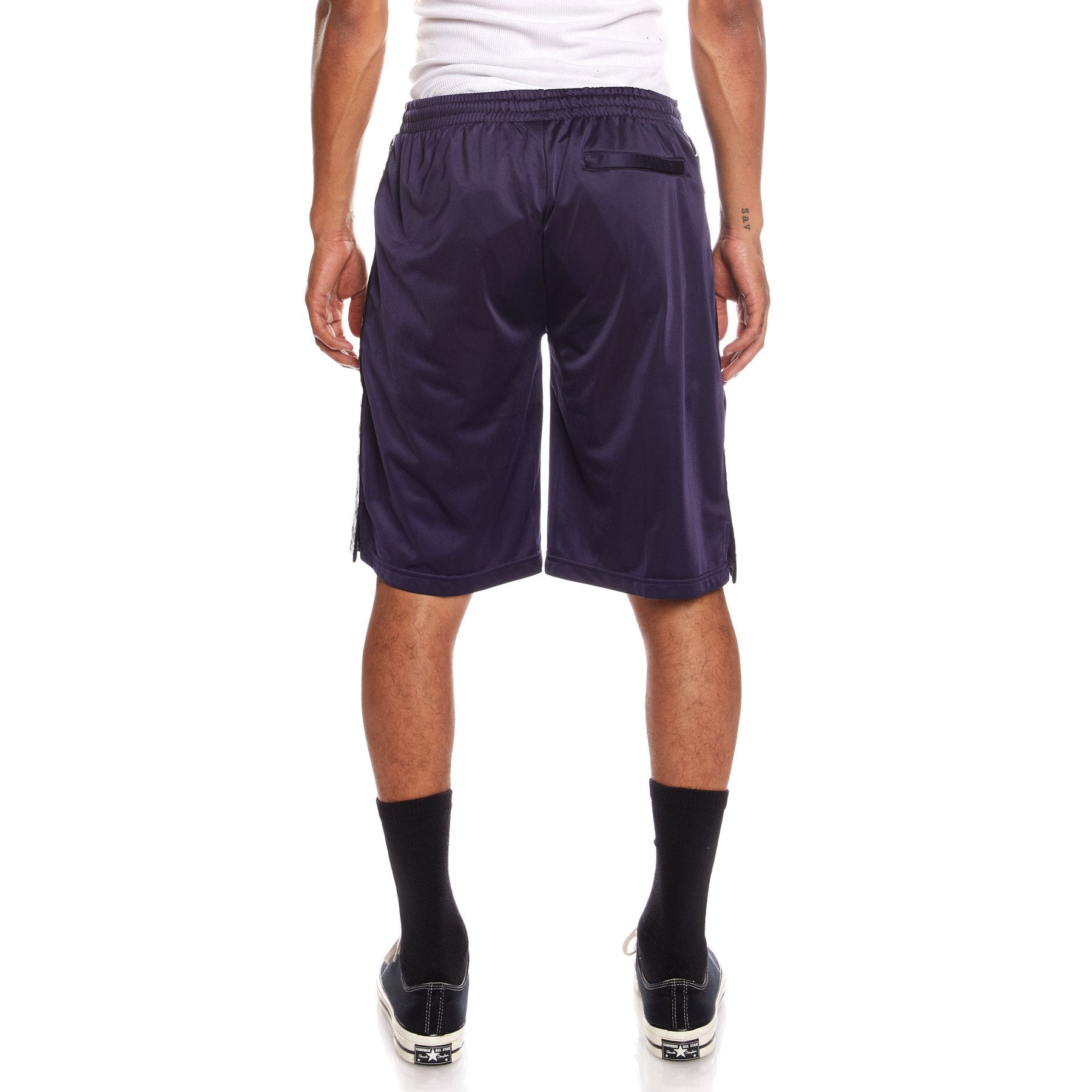 KAPPA 222 BANDA TREADWELLZ SHORTS - NAVY BLACK