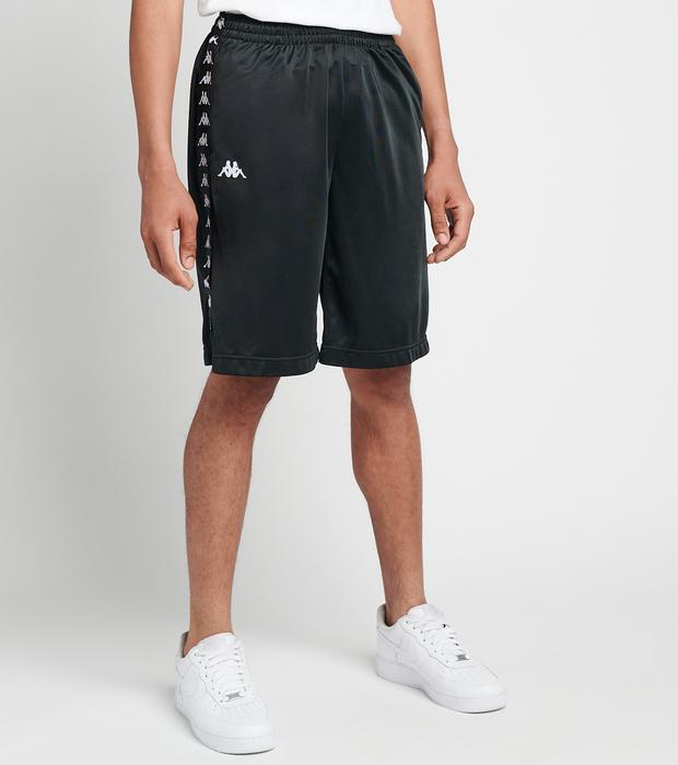 KAPPA 222 BANDA TREADWELLZ SHORTS-BLACK/WHITE/BLACK