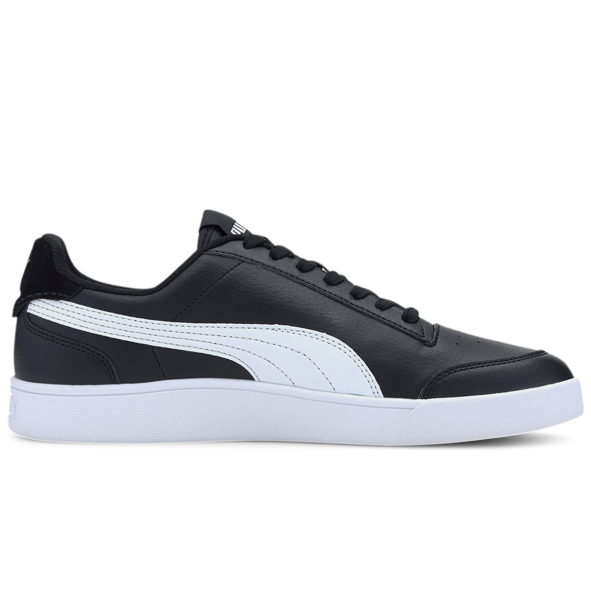 PUMA Shuffle Sneakers-Black/White/Gold