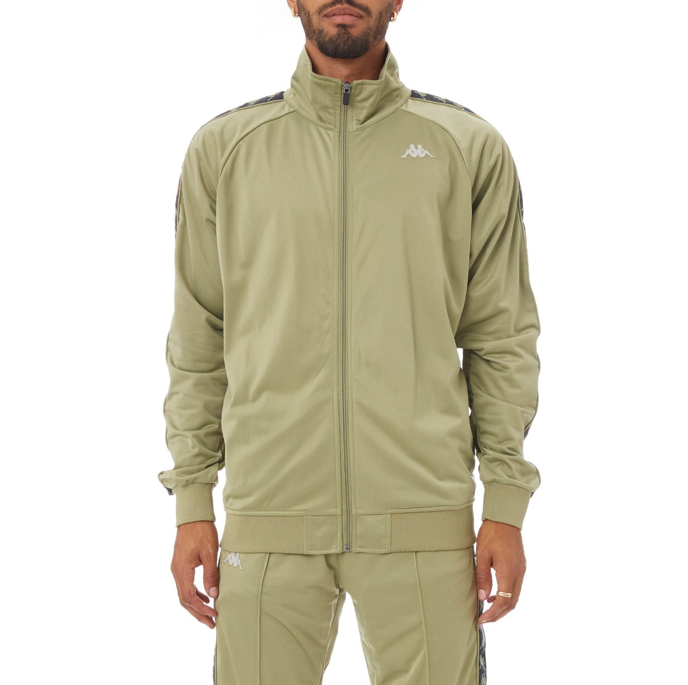 222 BANDA DULLO TRACK JACKET - GREEN SALVIA