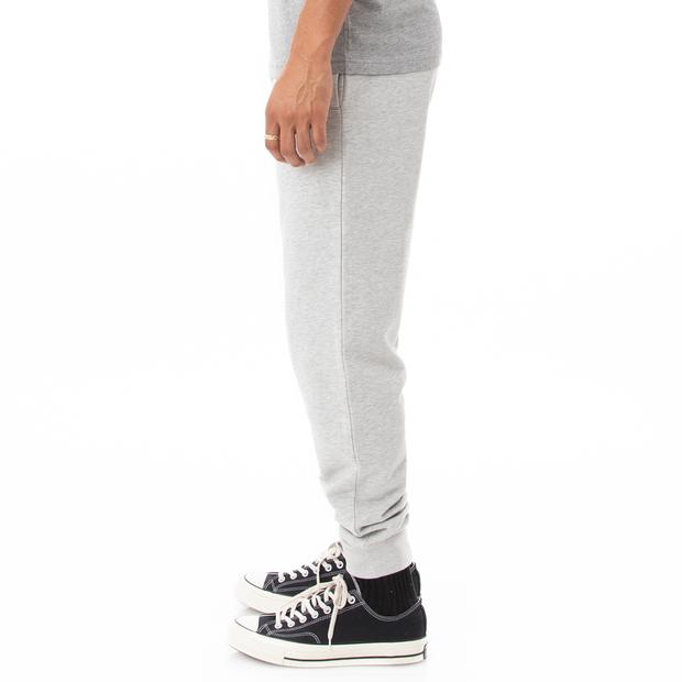 KAPPA LOGO FLEECE ZANOK SWEATPANTS- Grey