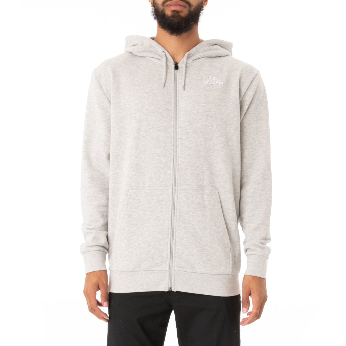 KAPPA LOGO JACKOK JACKET-GREY