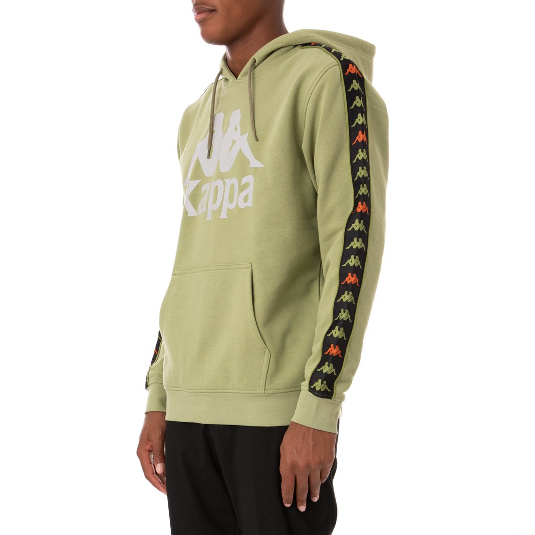 KAPPA 222 BANDA HURTADO 3 HOODIE - GREEN SALVIA