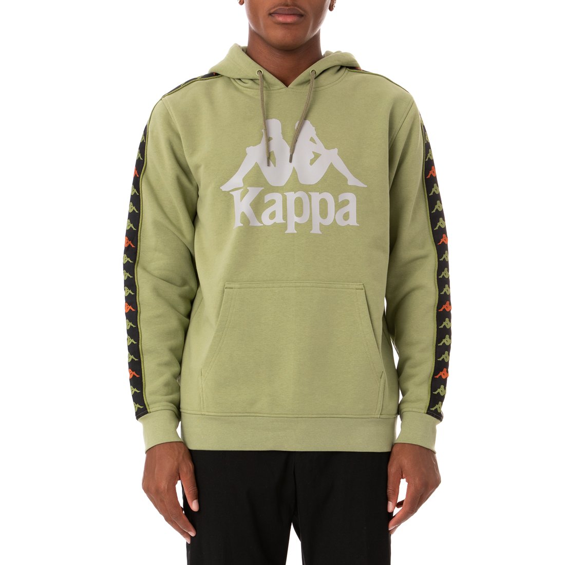 KAPPA 222 BANDA HURTADO 3 HOODIE - GREEN SALVIA