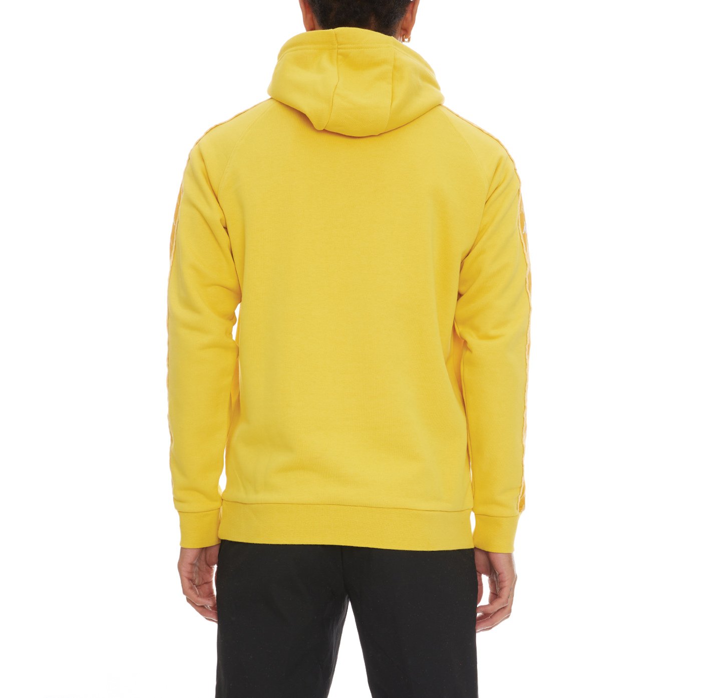 KAPPA 222 BANDA HURTADO 3 HOODIE - YELLOW VANILLA