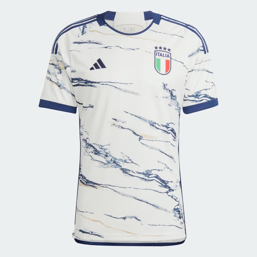 Adidas Italy 23 Away Jersey-White