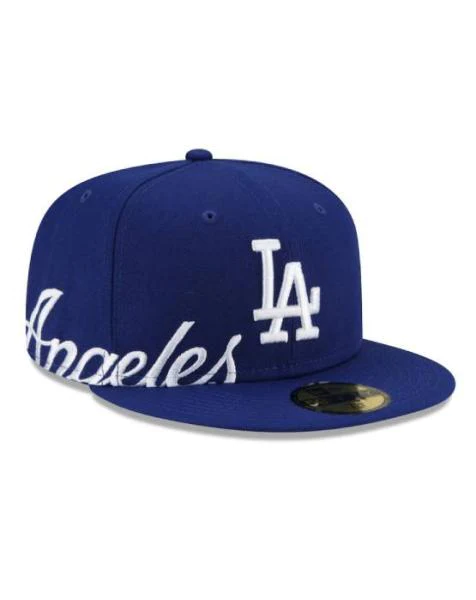New Era Los Angeles Dodgers Arch 59FIFTY Fitted Hat - Blue