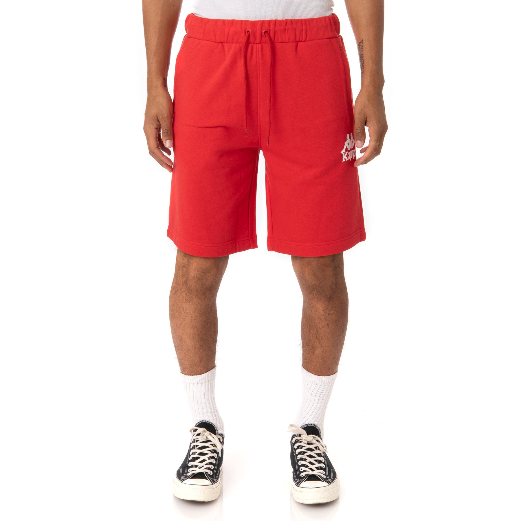 KAPPA AUTHENTIC UPPSALA SHORTS - RED