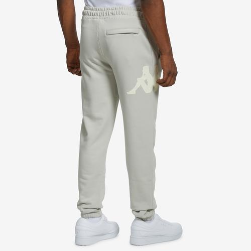 KAPPA AUTHENTIC COEVORDEN SWEATPANTS - GREY SILVER/VIOLET