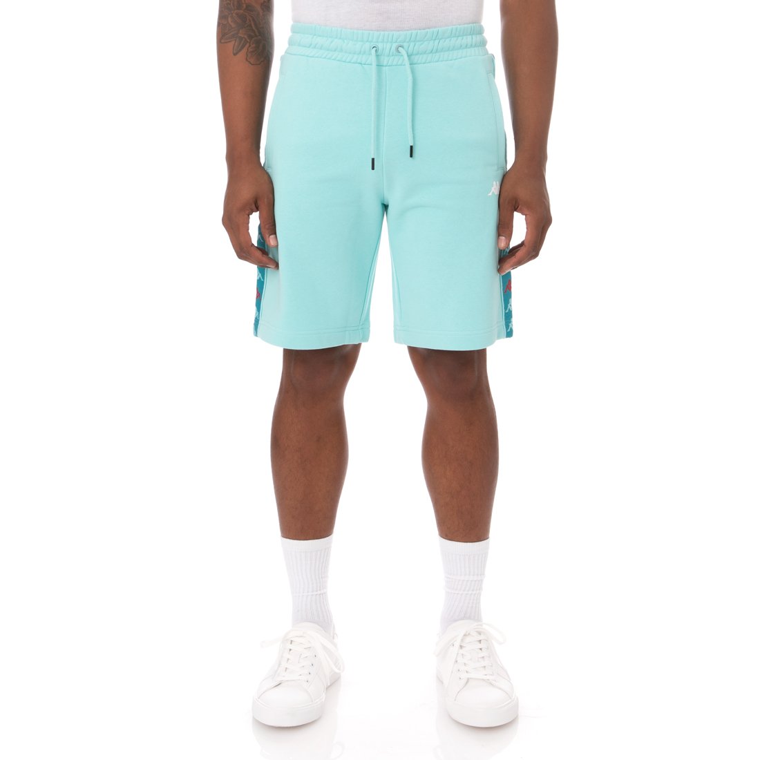 KAPPA 222 BANDA MARVZIN SHORTS - PEACOCK