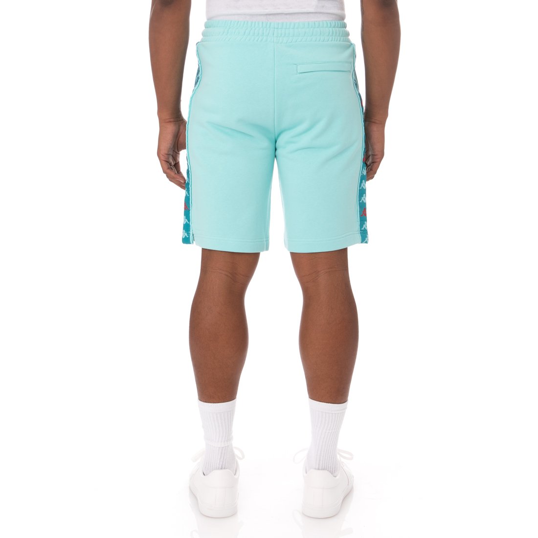 KAPPA 222 BANDA MARVZIN SHORTS - PEACOCK