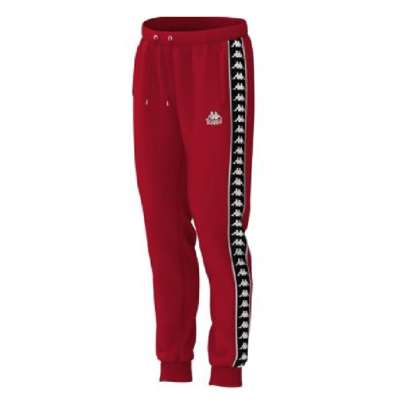 KAPPA 222 BANDA ALANZ 2 SWEATPANTS-BLACK/RED