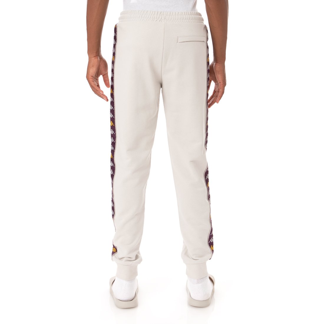 KAPPA 222 BANDA ALANZ 3 SWEATPANTS - GREY SILVER