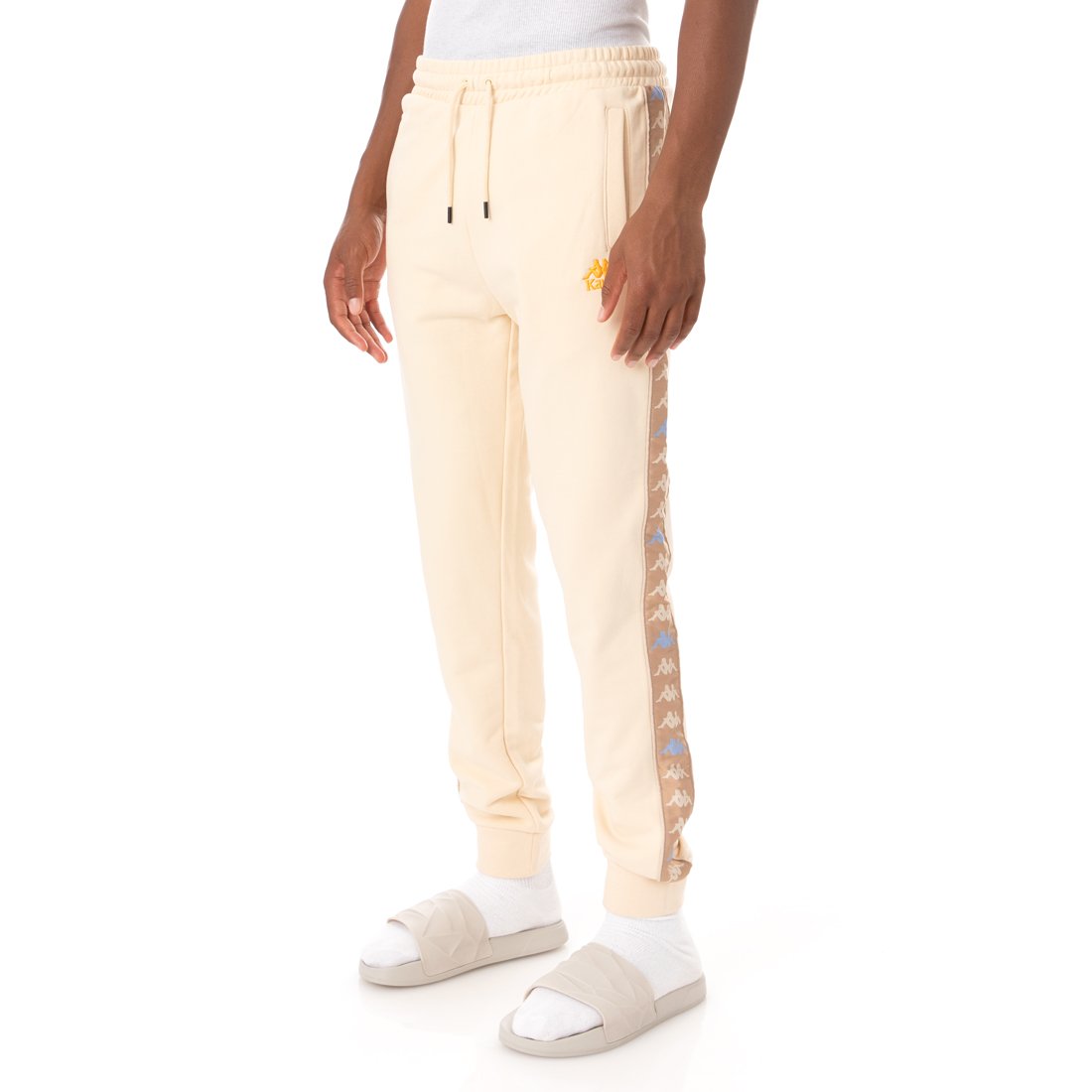 KAPPA 222 BANDA ALANZ 3 SWEATPANTS - BEIGE