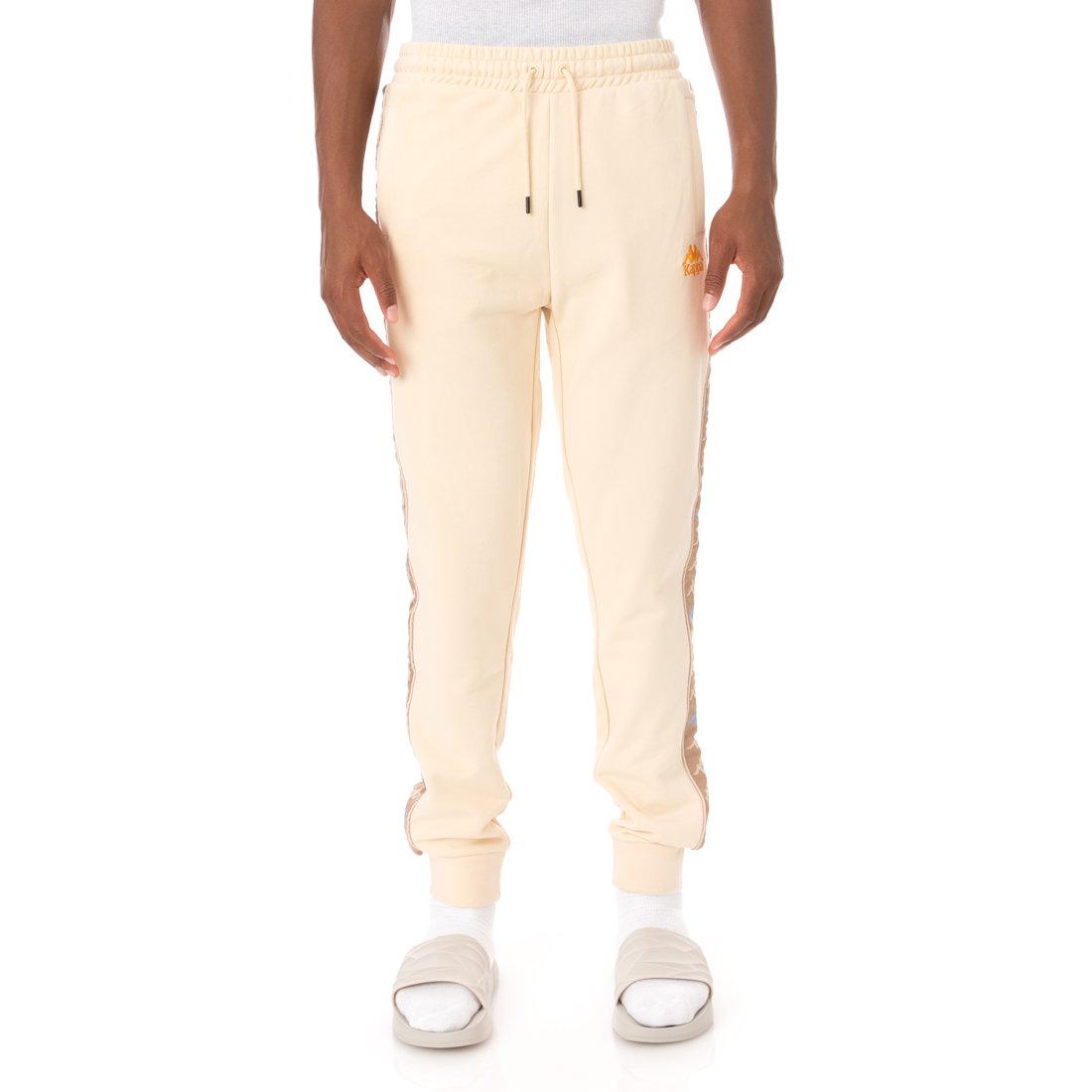 KAPPA 222 BANDA ALANZ 3 SWEATPANTS - BEIGE