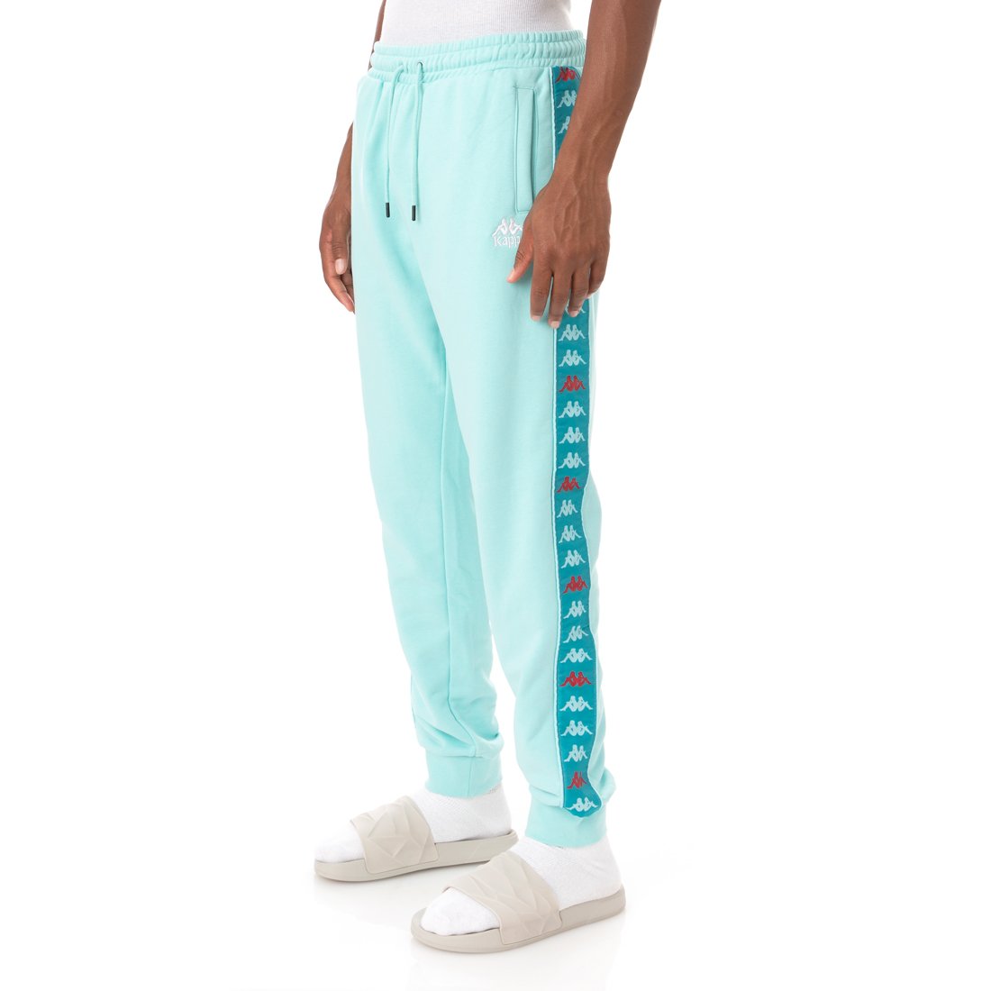 KAPPA 222 BANDA ALANZ 3 SWEATPANTS - PEACOCK