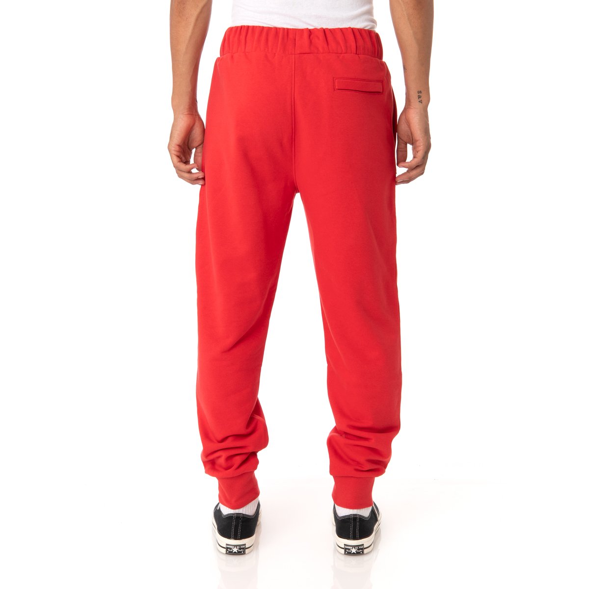 KAPPA AUTHENTIC HELSINBORG SWEATPANTS - RED