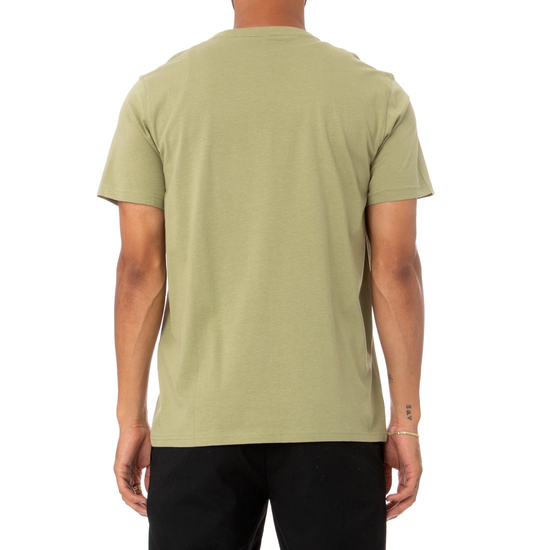 KAPPA AUTHENTIC FRANEKER T-SHIRT -GREEN SALVIA