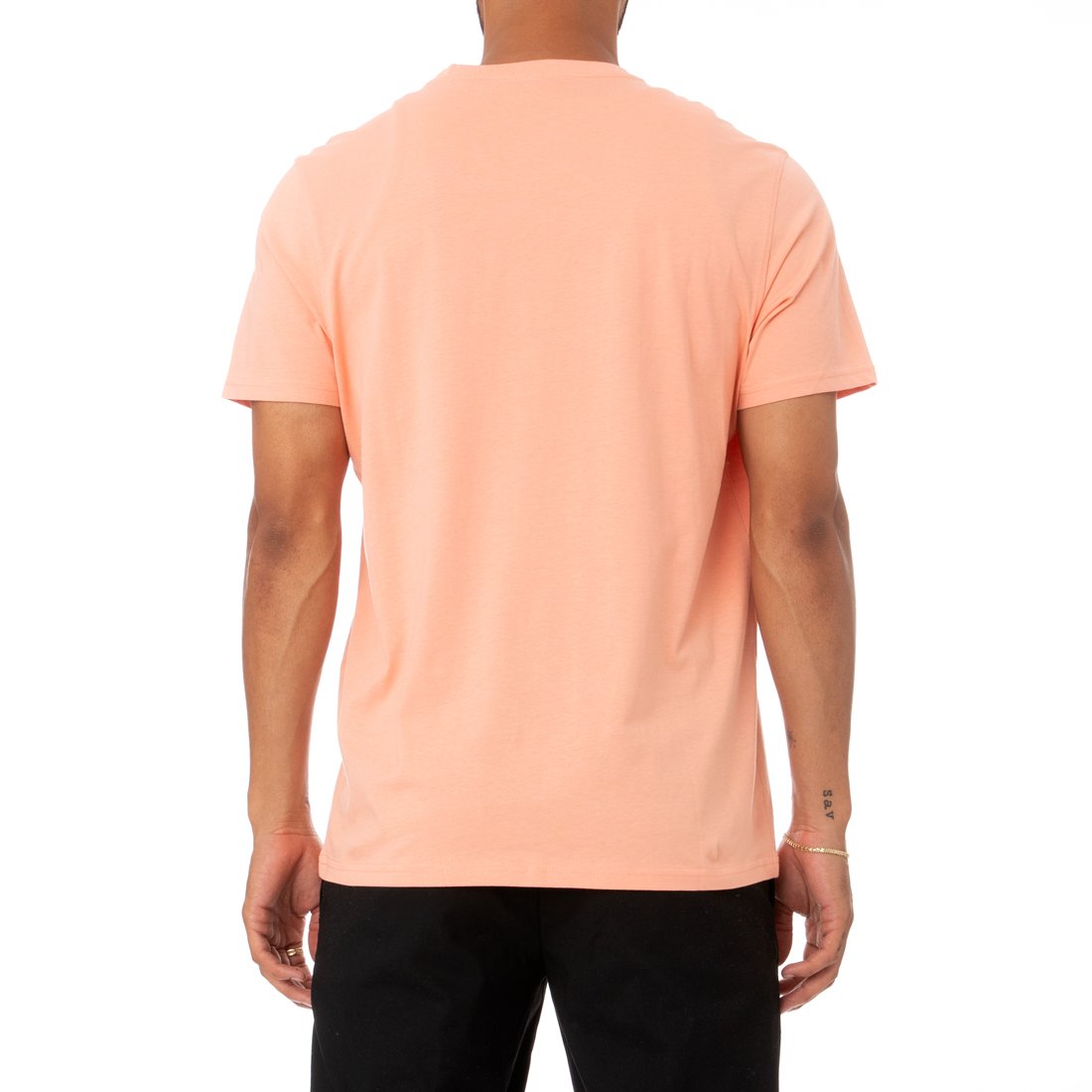 KAPPA MEN'S AUTHENTIC FRANEKER T-SHIRT -SMOKE RED