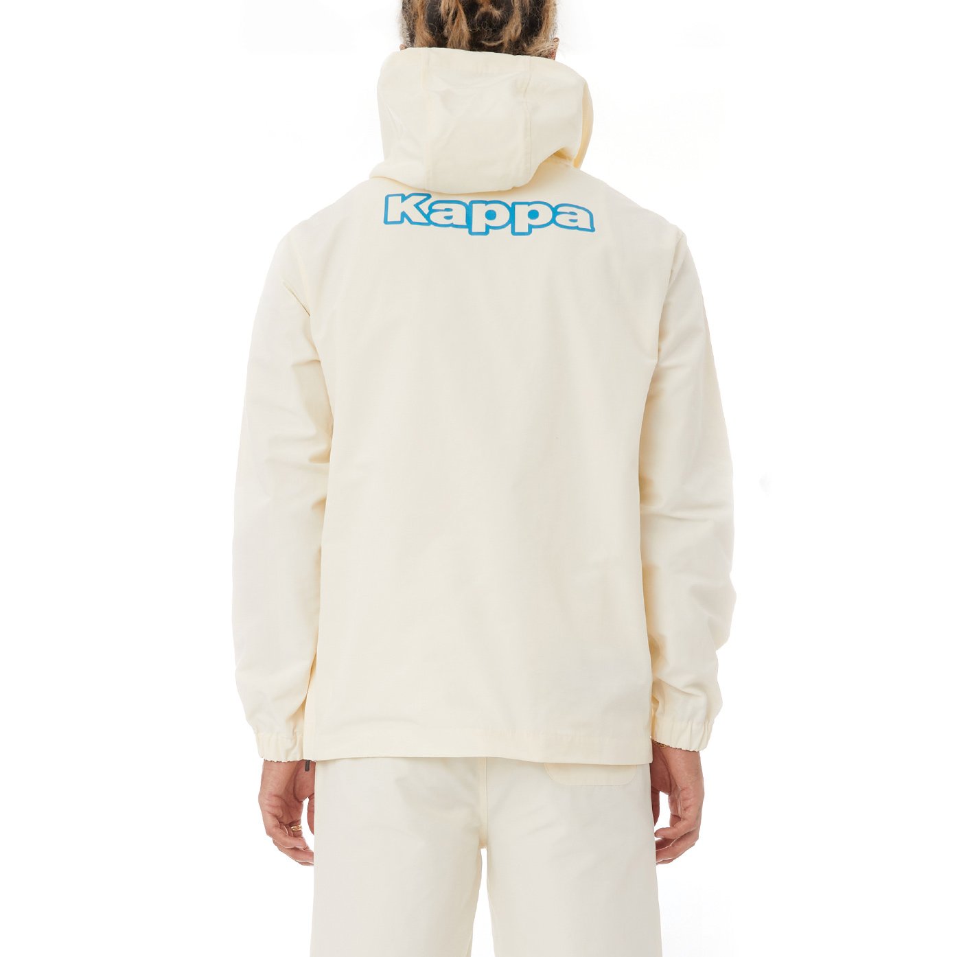 KAPPA LOGO TAPE COOPER HALF ZIP JACKET - CREAM
