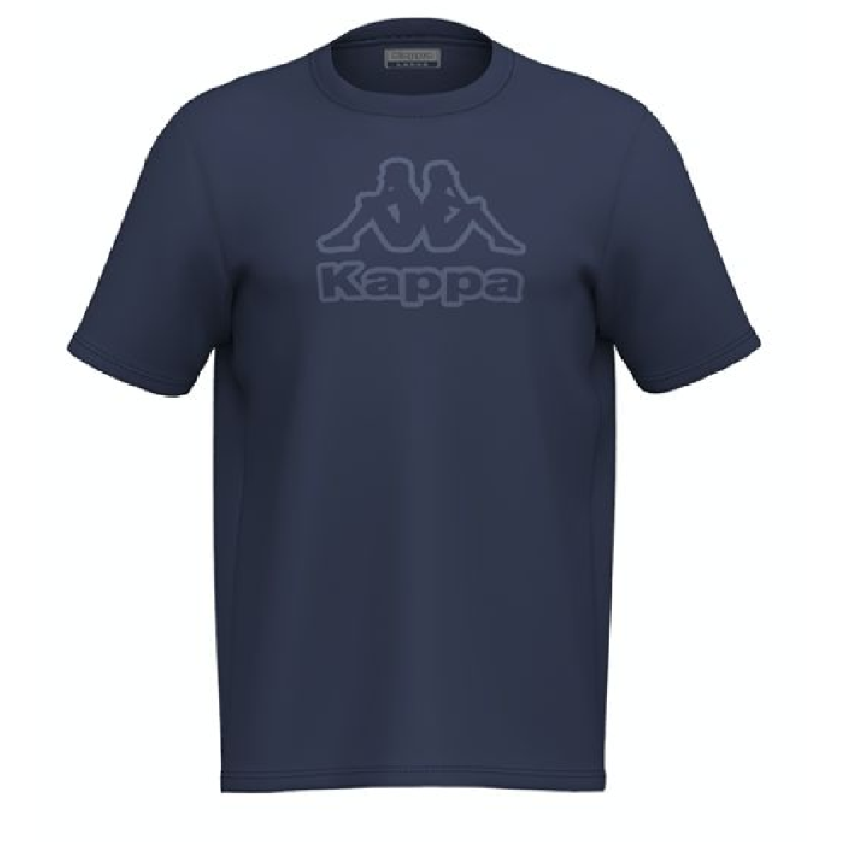 Kappa Men's Authentic Logo Bant T-Shirt - BLUE MARINE