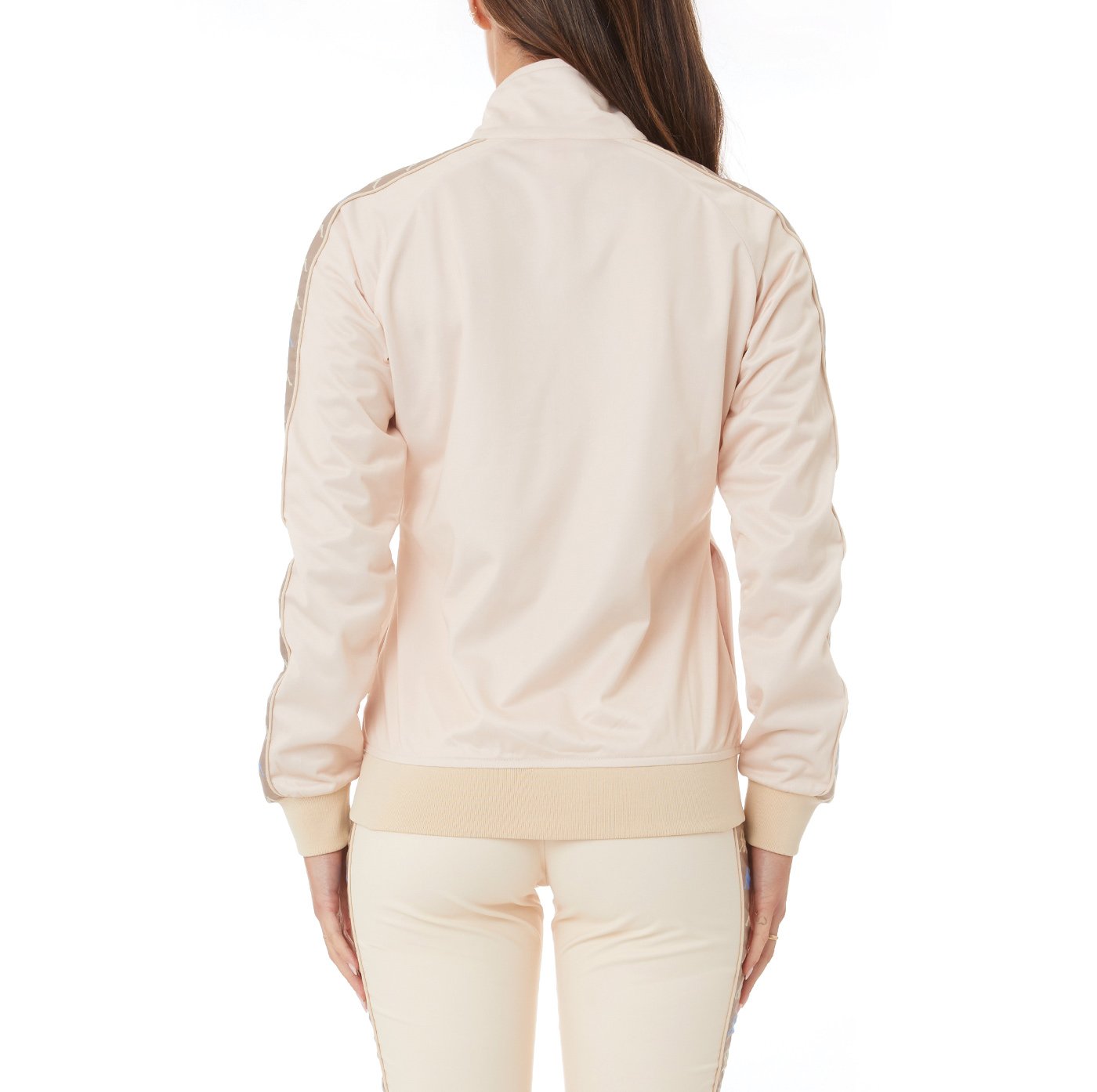 KAPPA WOMENS 222 BANDA FARATSIHO TRACK JACKET - BEIGE