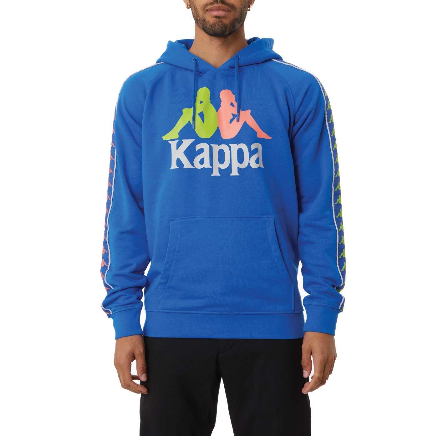 KAPPA 222 BANDA DUNNIE HOODIE - BLUE