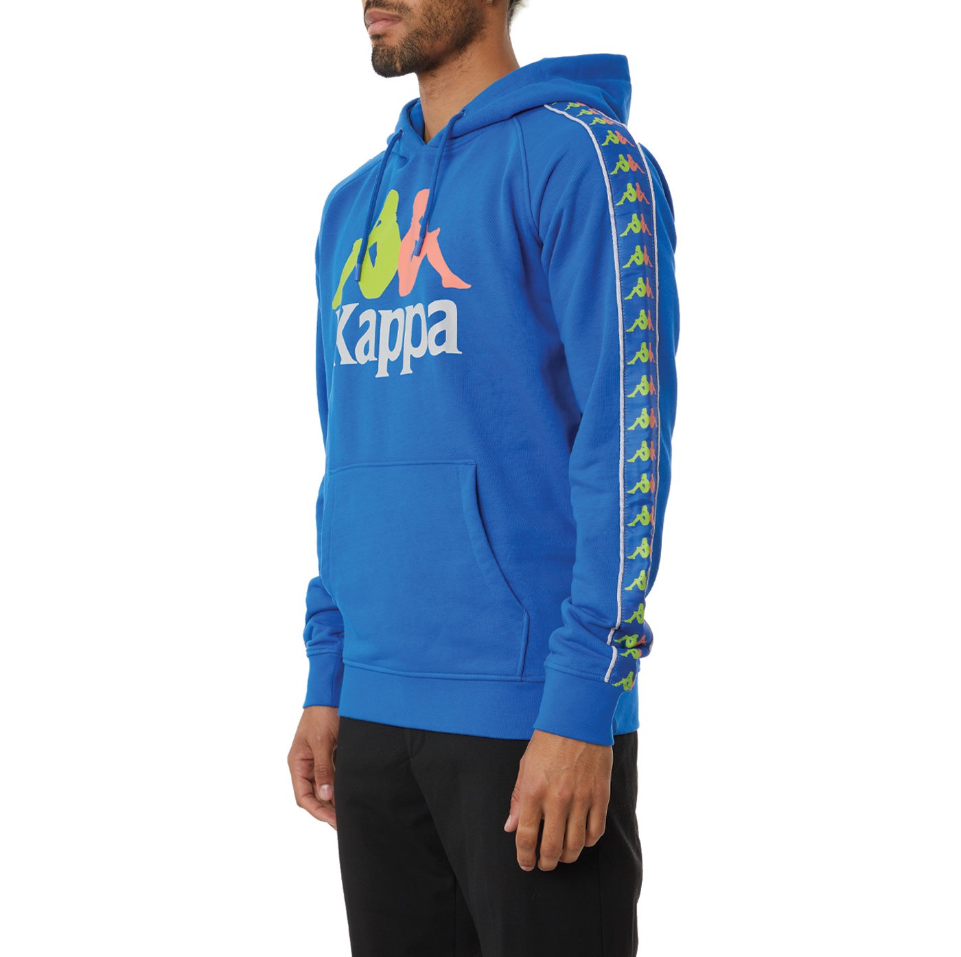 KAPPA 222 BANDA DUNNIE HOODIE - BLUE