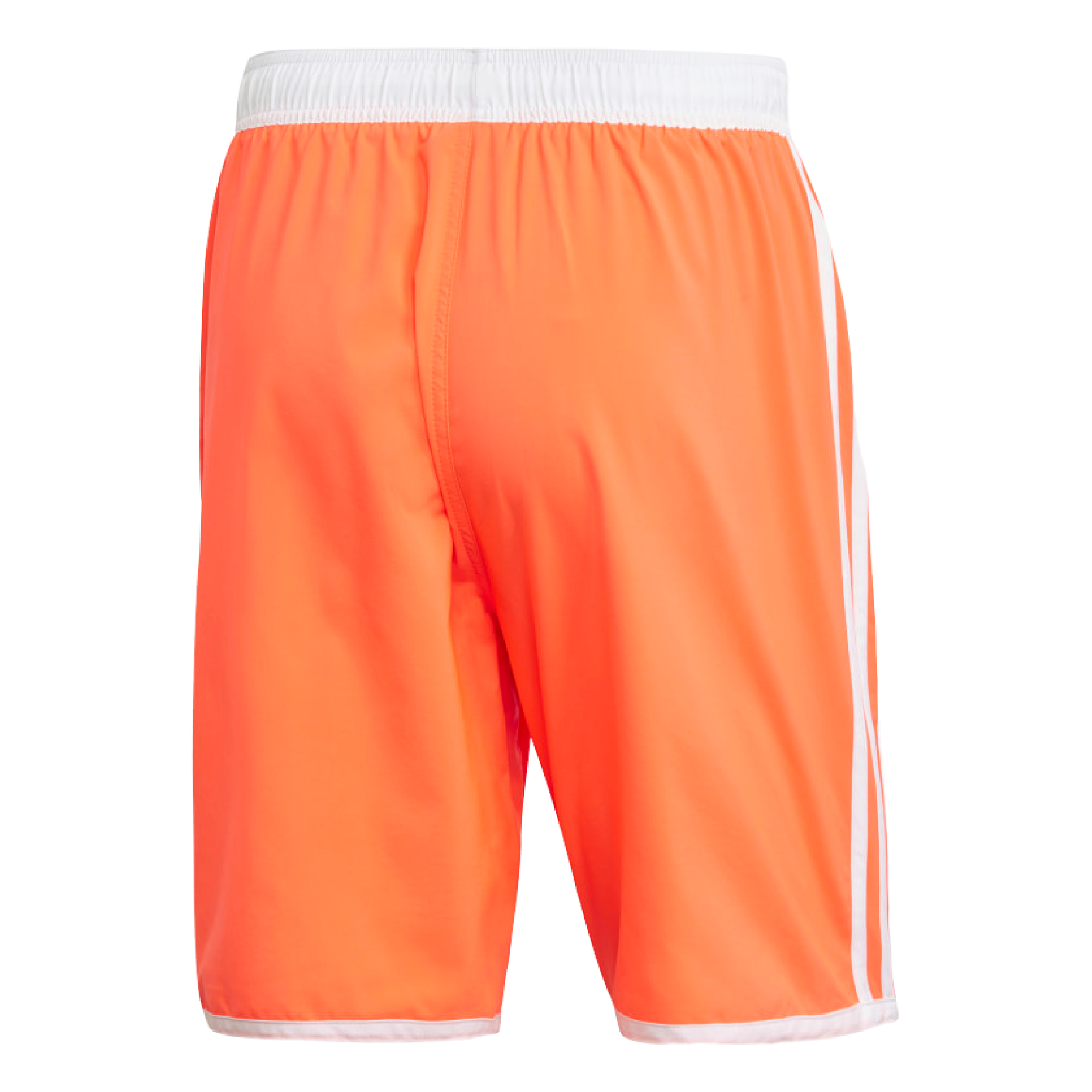 ADIDAS 3-STRIPES CLX SWIM SHORTS-VOLT ORANGE