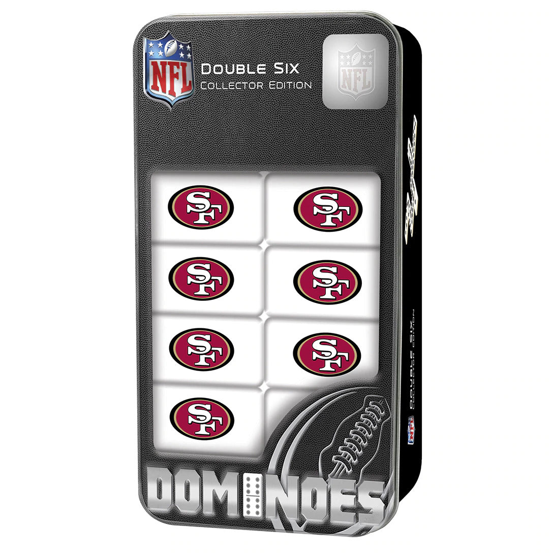 SAN FRANCISCO 49ERS DOUBLE-SIX DOMINOES